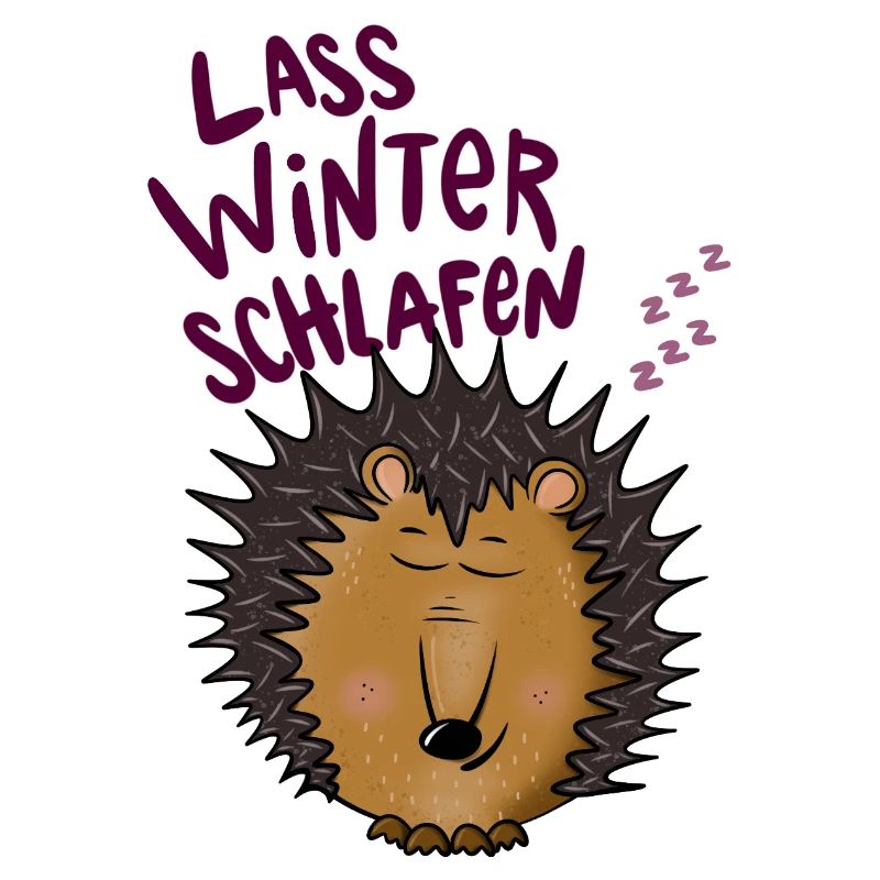 Igel im Winterschlaf