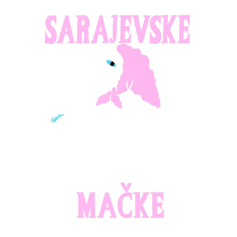 Pastel cat Sarajevo