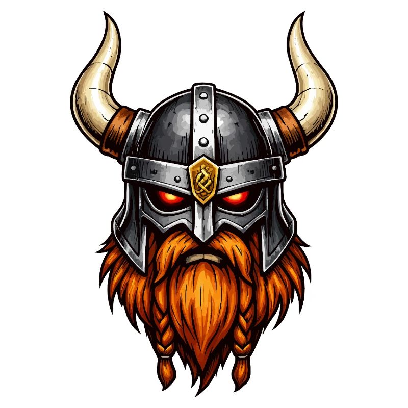 Wikinger Krieger Helm