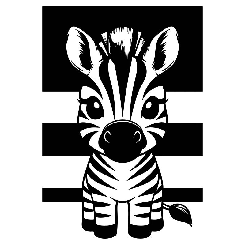 Niedliches Zebra