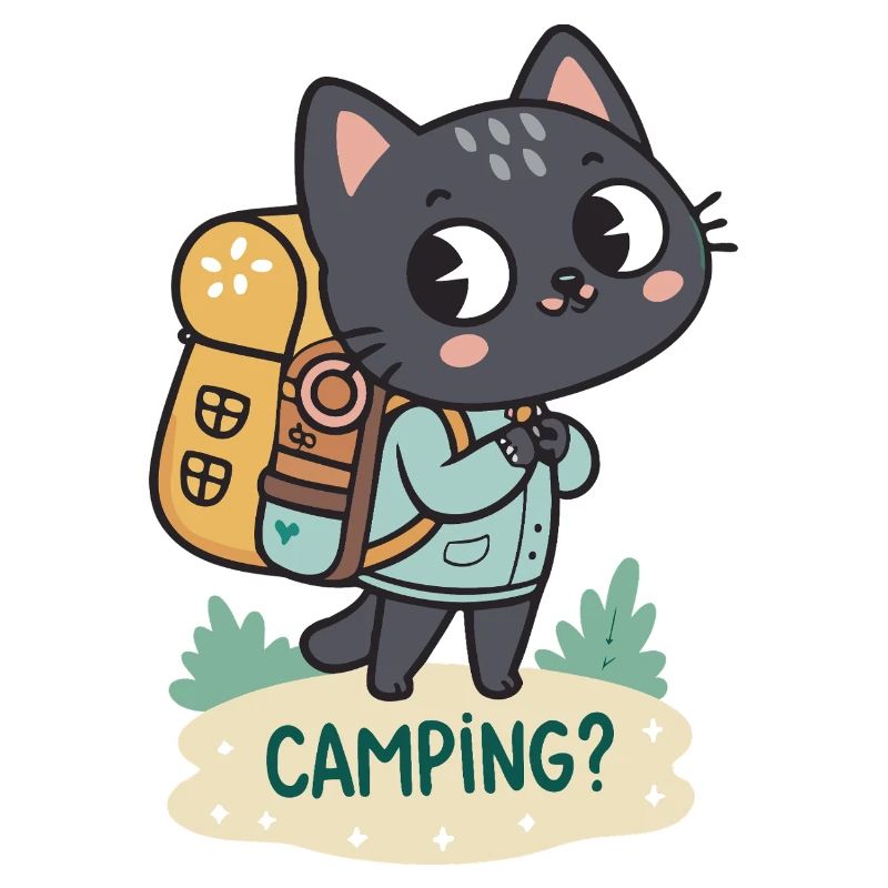 Cat Camper: Camping Adventure