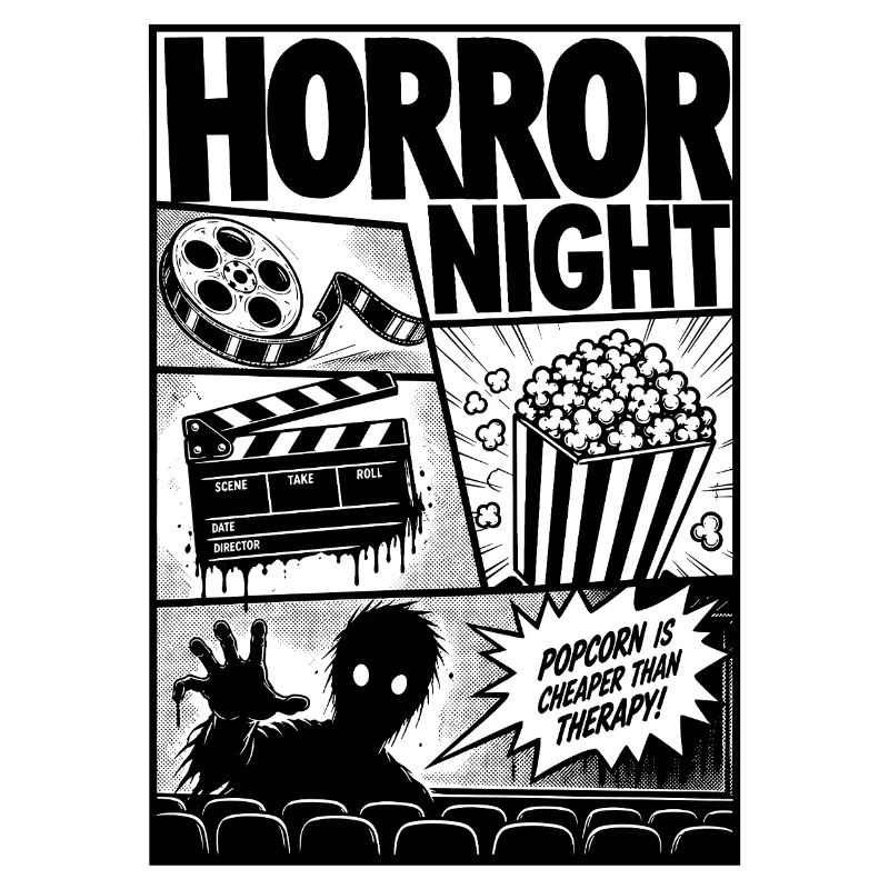Horror Kino Zombie Comic
