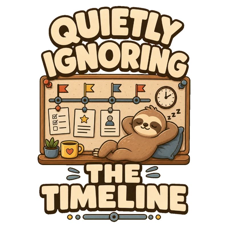 Quietly Ignoring The Timeline Sloth