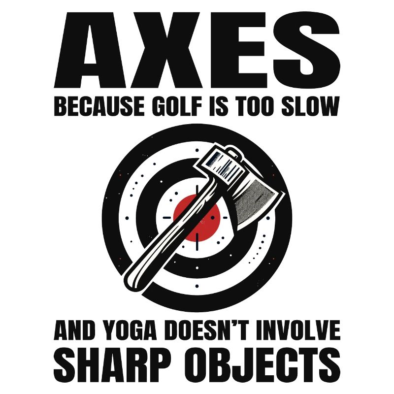 Axe Throwing Lumberjack Yoga Golf Axe Thrower