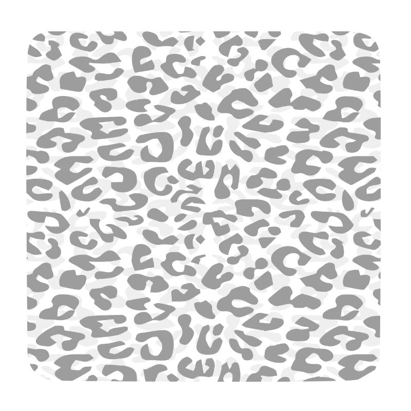 Leopard Muster Grau