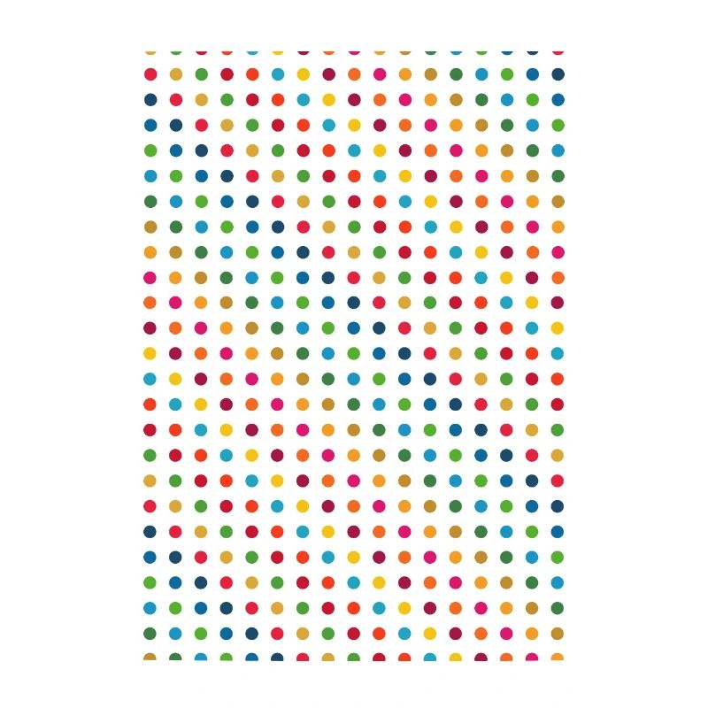 Conception de points colorés