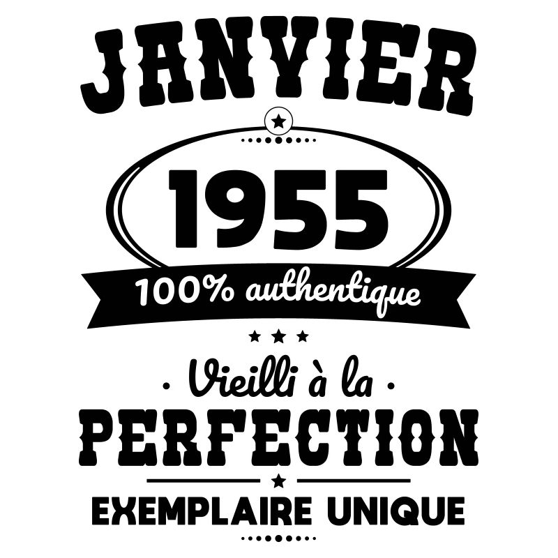 70-jähriges Jubiläum - Januar 1955 Perfektion