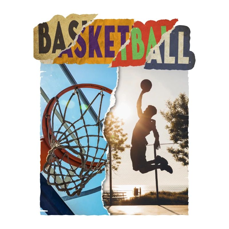Basketteur Basketteur Dunking Sport Player