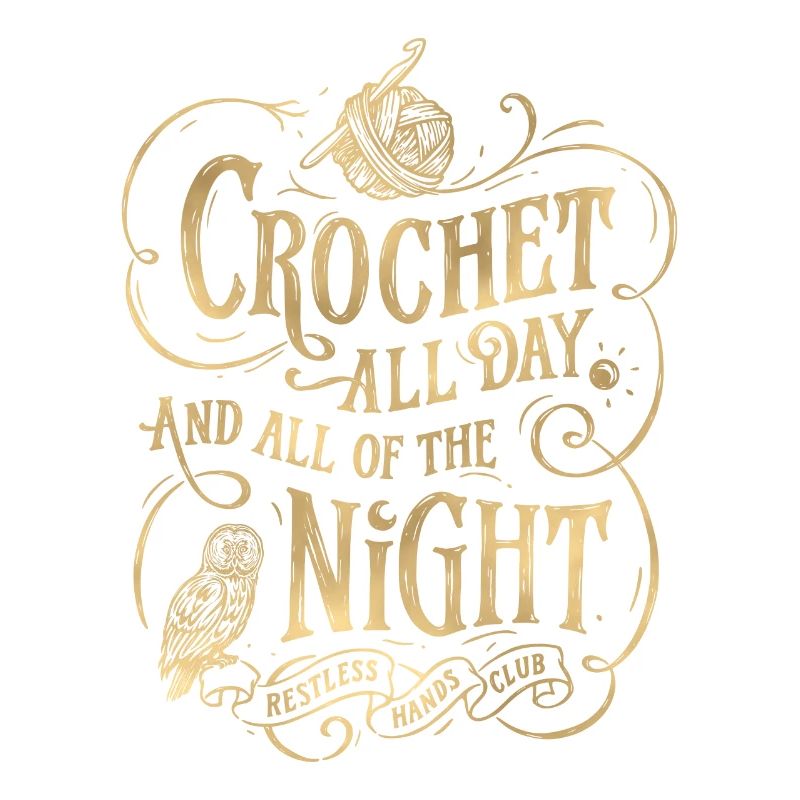 CROCHET ALL NIGHT/ Or
