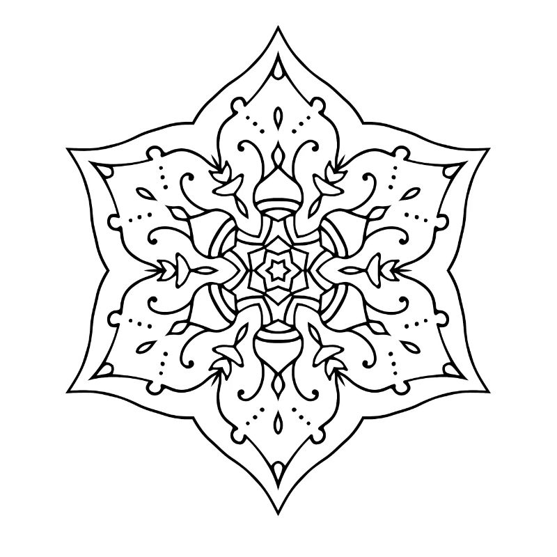 Blumen Mandala