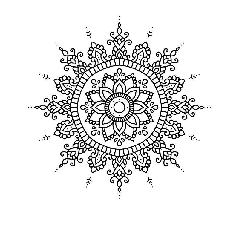 Blumen Mandala