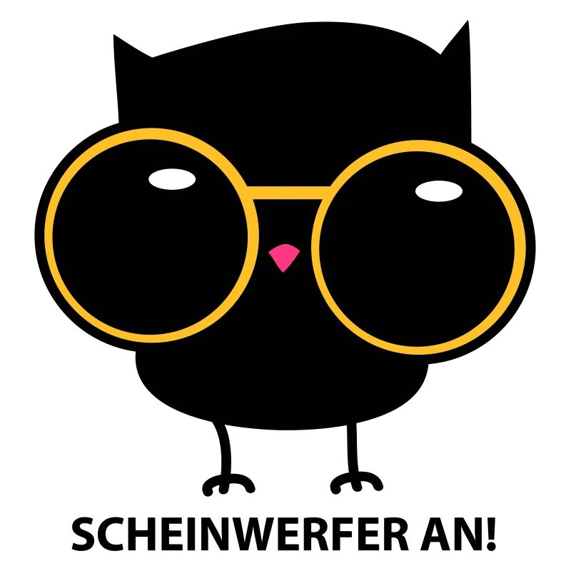 Eule mit Brille (b)