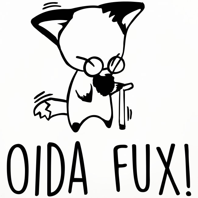 Vorschau: Oida Fux - Untersetzer (4er-Set)