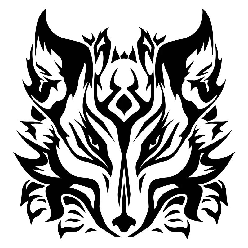 Wolf / Fox Face