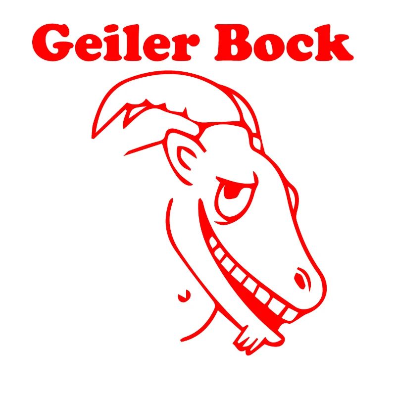 Geiler Bock rot