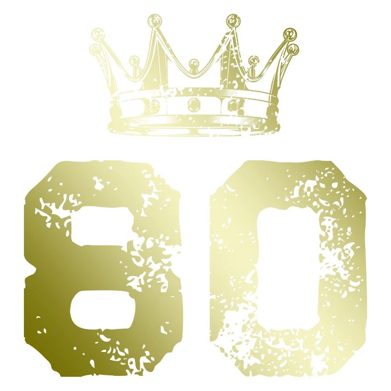 80 Number crown