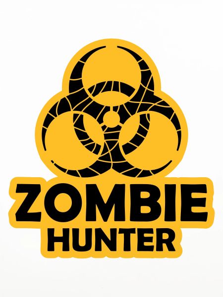zombie hunter Halloween Zitat
