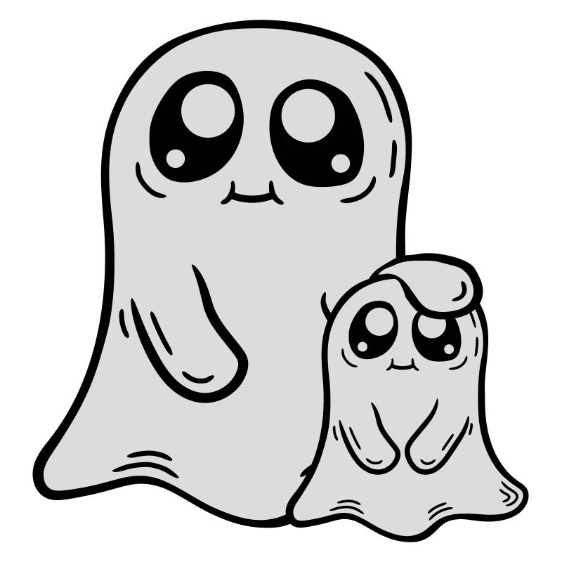 Familie Geist Kind Comic