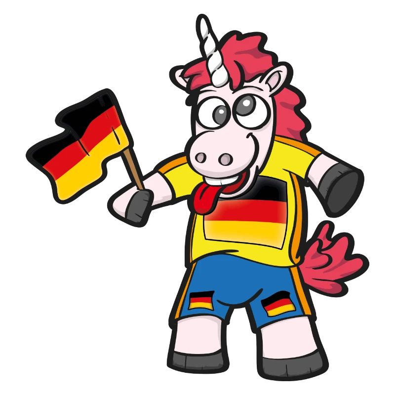 Deutsches Crazy Einhorn