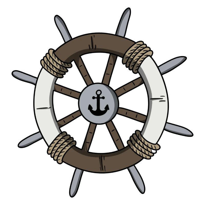 Steuerrad Boot