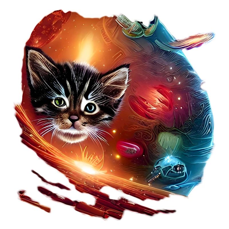 Chat dans l’espace