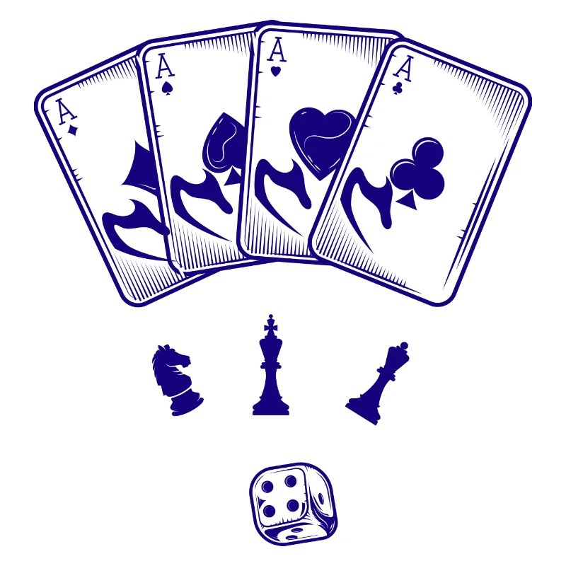 Jeu de société Chess Backgammon Game Night