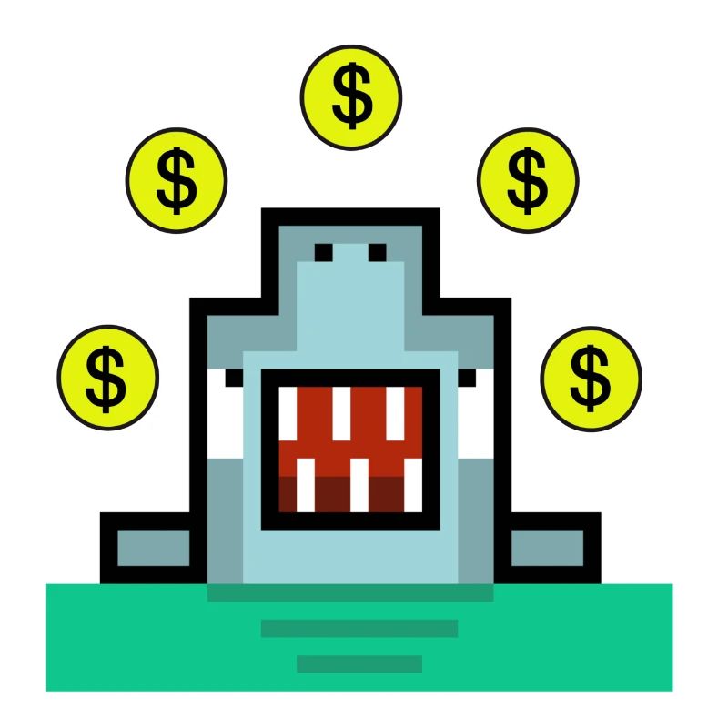 Jongleur de requin dollar