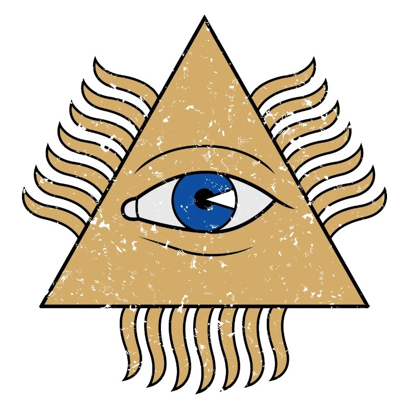 Œil qui voit tout - Triangle pyramidal