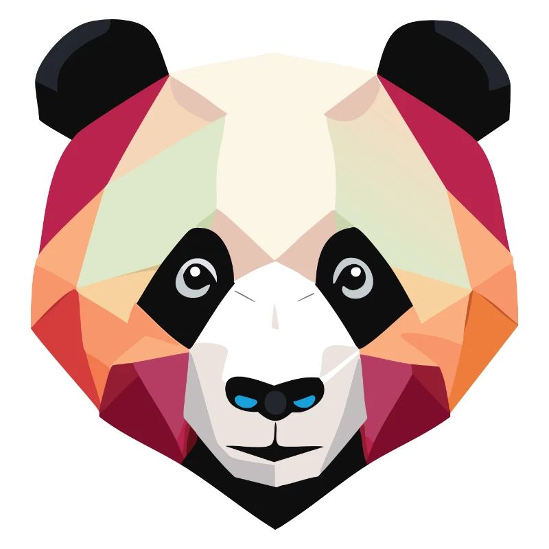 Panda Low Poly