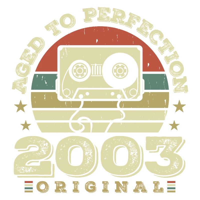 Original Vintage Anniversary Gift Idea 2003