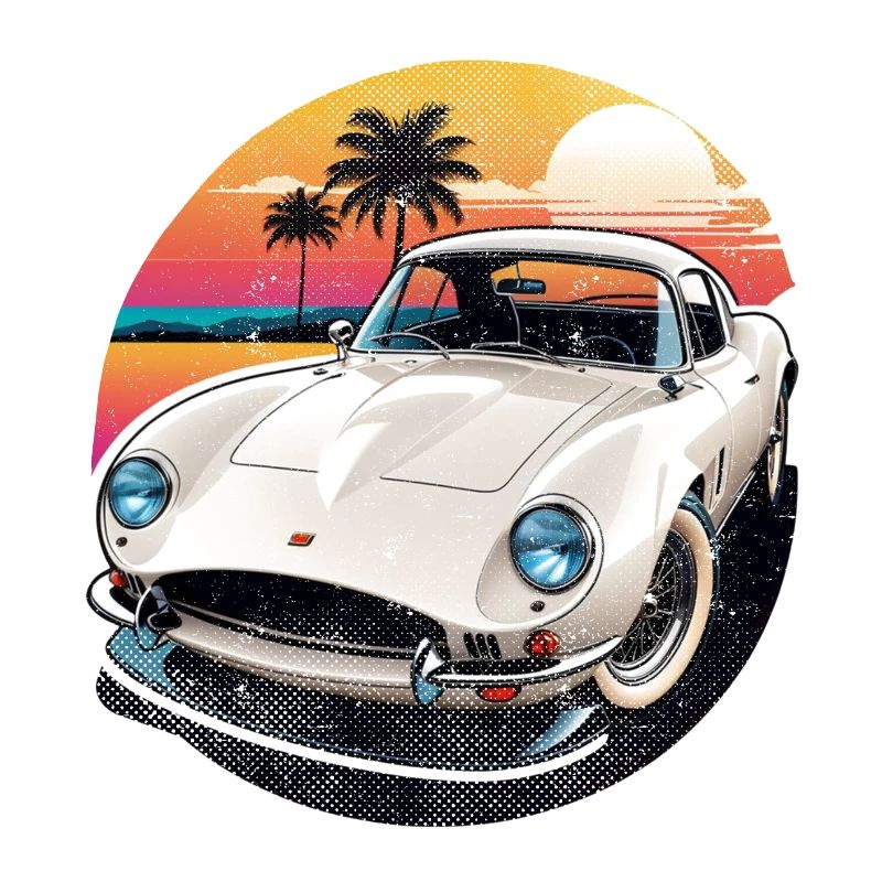 Oldtimer Sonnenuntergang
