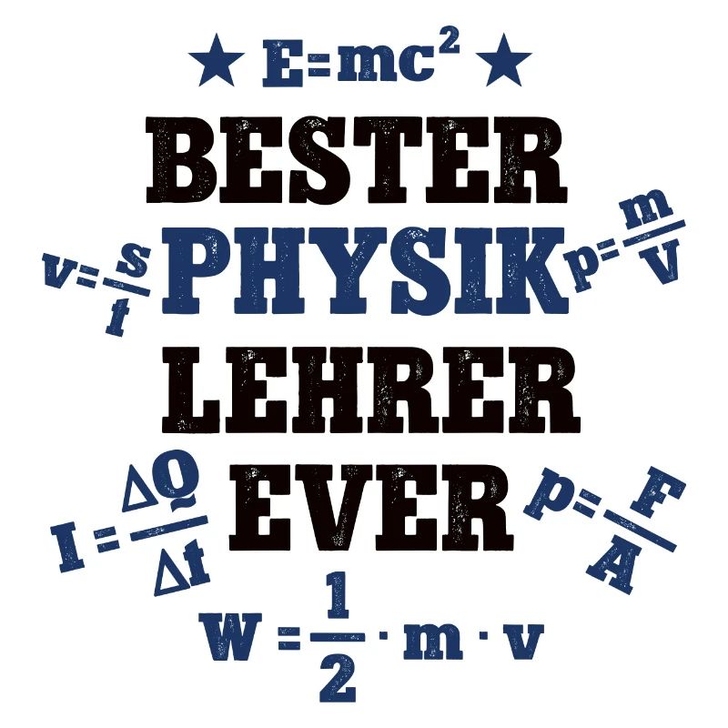 Bester Physik Lehrer Schule Physiklehrer Professor