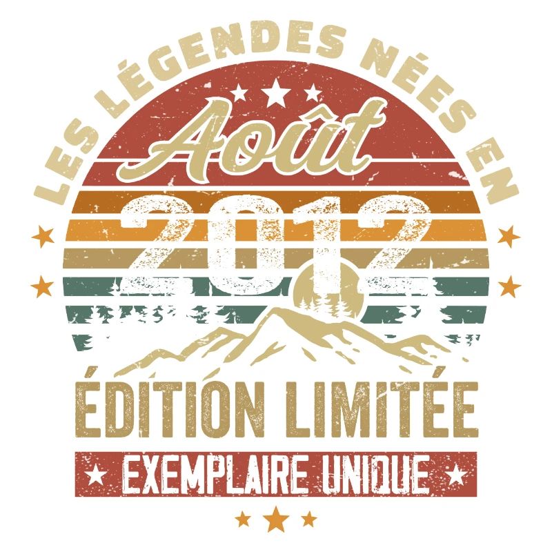 August 2012 Geburtstagsgeschenk August 2012 August