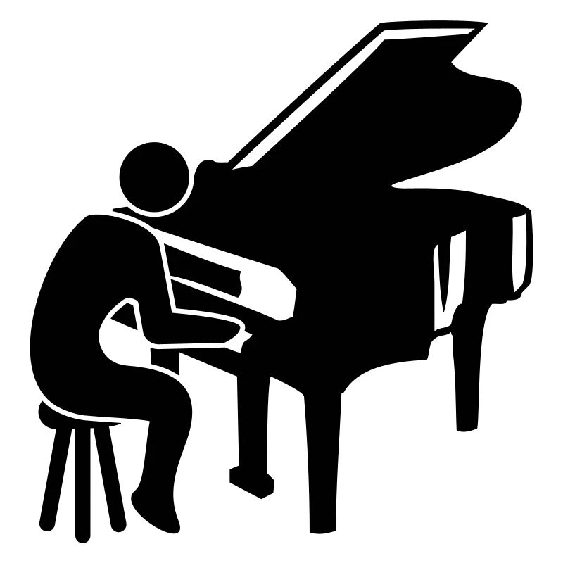 Piano Keys Instrument Playing Classical Music