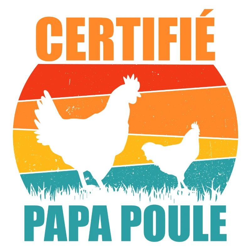 Bester Papa | Zertifizierte Papa-Henne