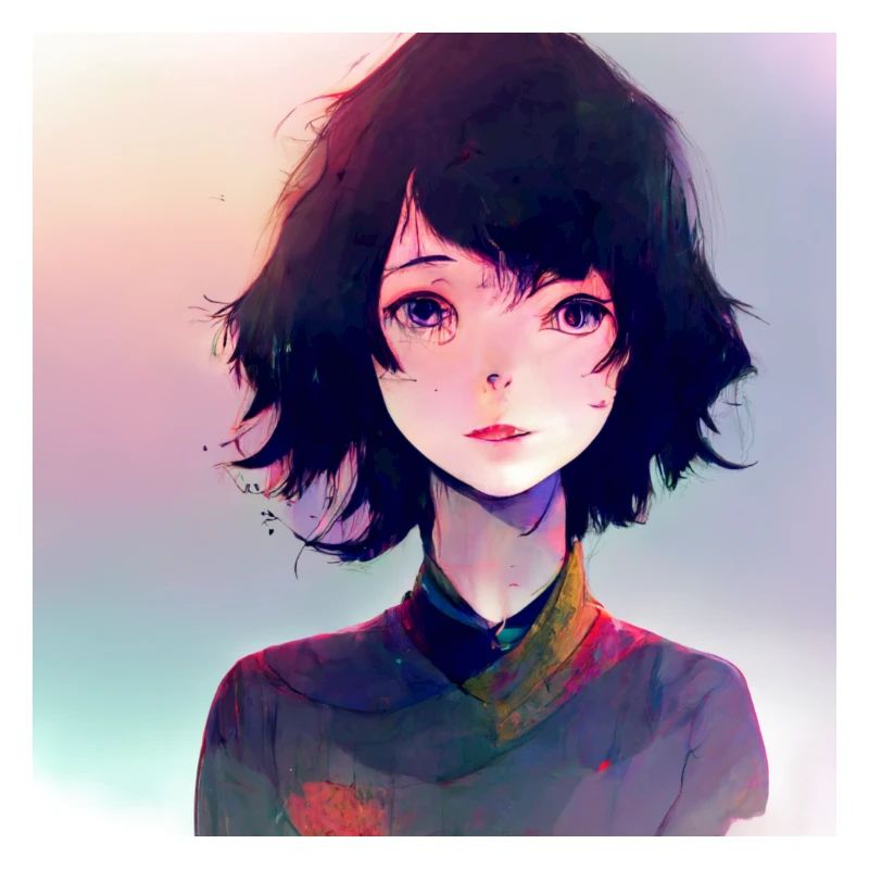 Manga-Mädchen