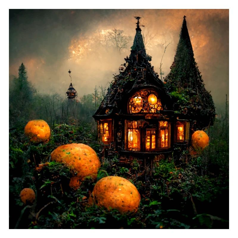 Maison d'halloween