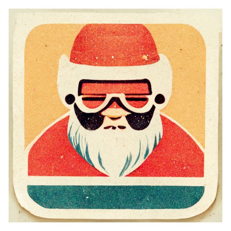 Cooler Weihnachtsmann
