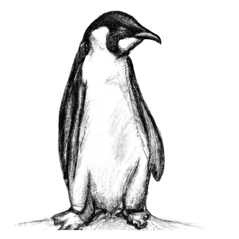 Pinguin Illustration