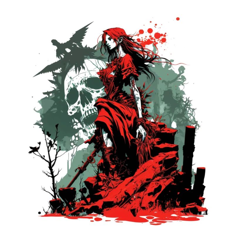 Rote Hexe