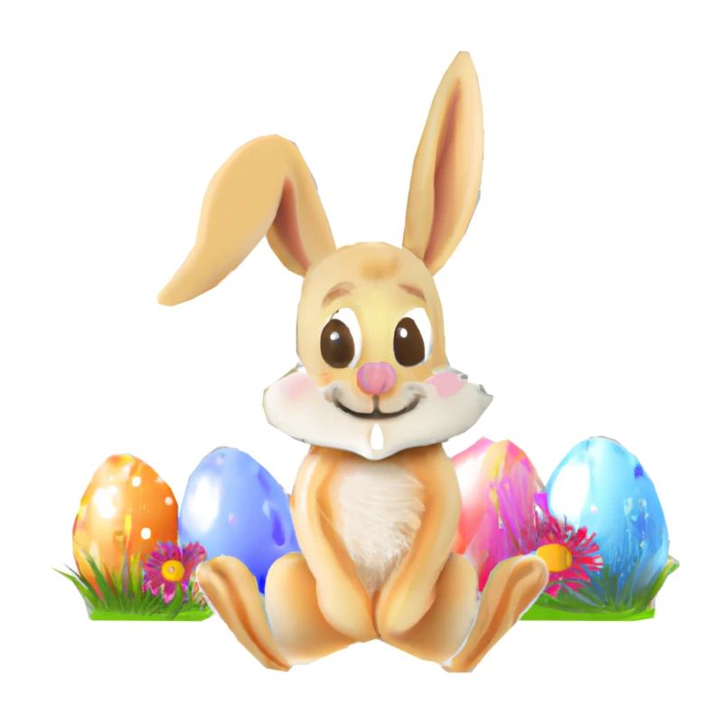 Froher Osterhase