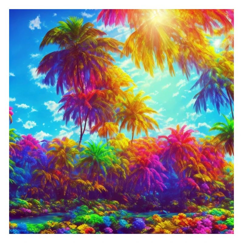 A technicolor paradise