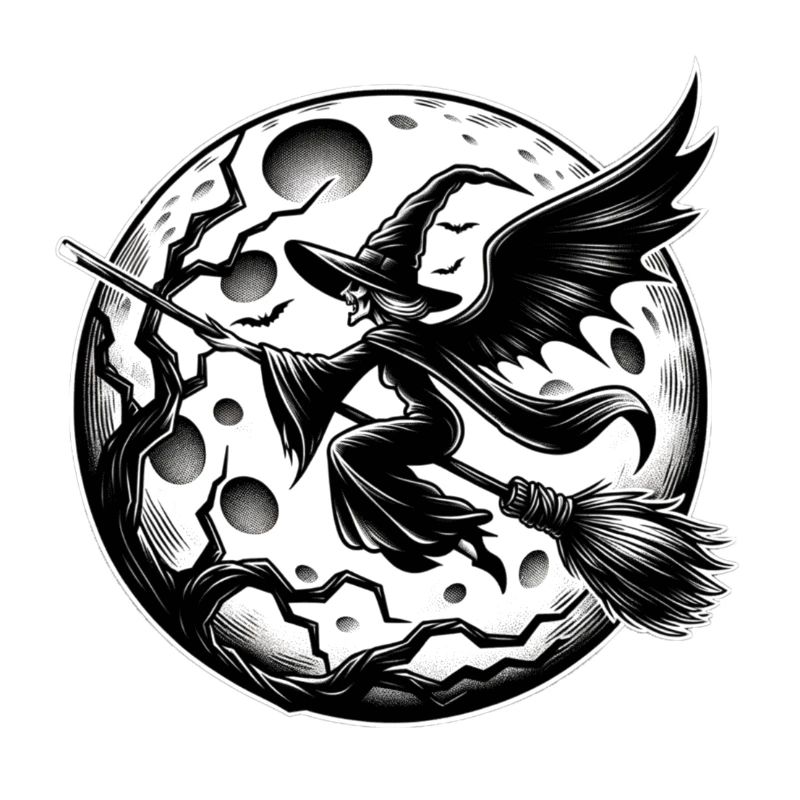 Hässliches Hexen-Design