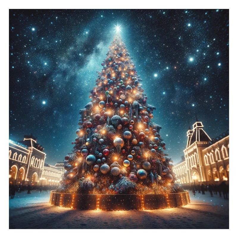 Weihnachtsbaum Druck - Weihnachtsgeschenke