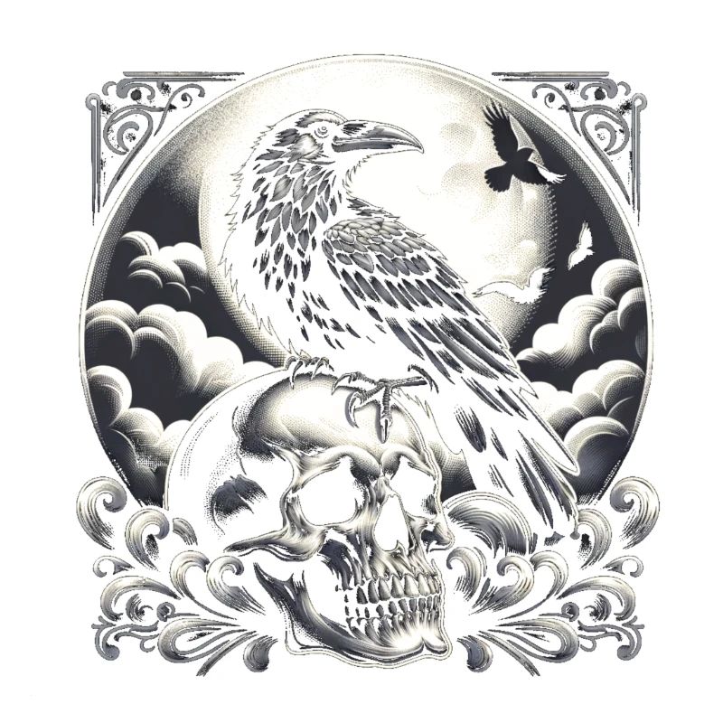Finsternis der Rabenvögel