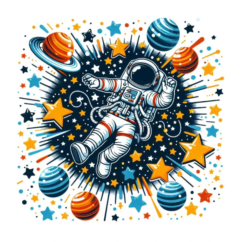 Astronaute dans l’espace