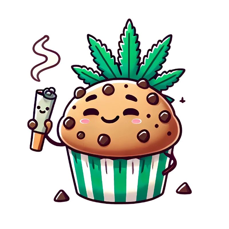 Chill Muffin mit Blattschliff