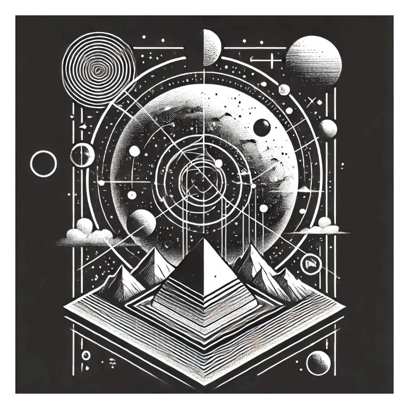 Celestial Pyramid - Astronomy