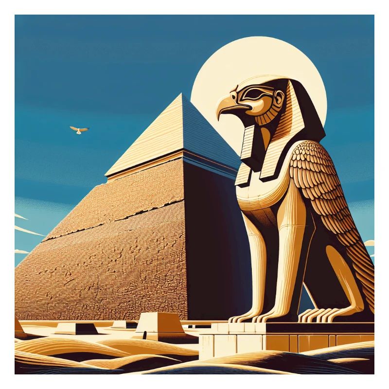HORUS mit Pyramide