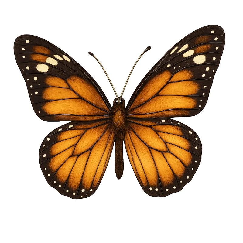Monarch butterflies – delicate & majestic